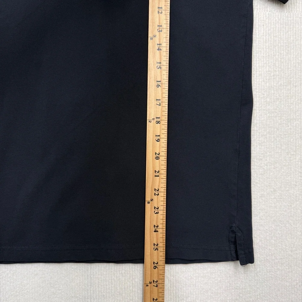 RARE Vtg The North Face Polo Shirt USA Britain Flag Placket Heritage Logo Mens L